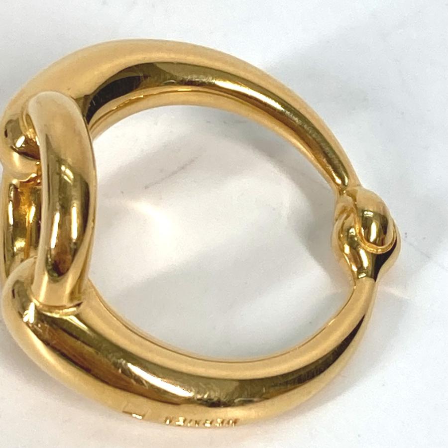 新品同様 HERMES エルメス モー アクセサリー スカーフリング ゴールド レディース【中古】 | HERMES | 04
