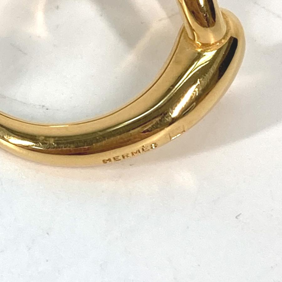 新品同様 HERMES エルメス モー アクセサリー スカーフリング ゴールド レディース【中古】 | HERMES | 05
