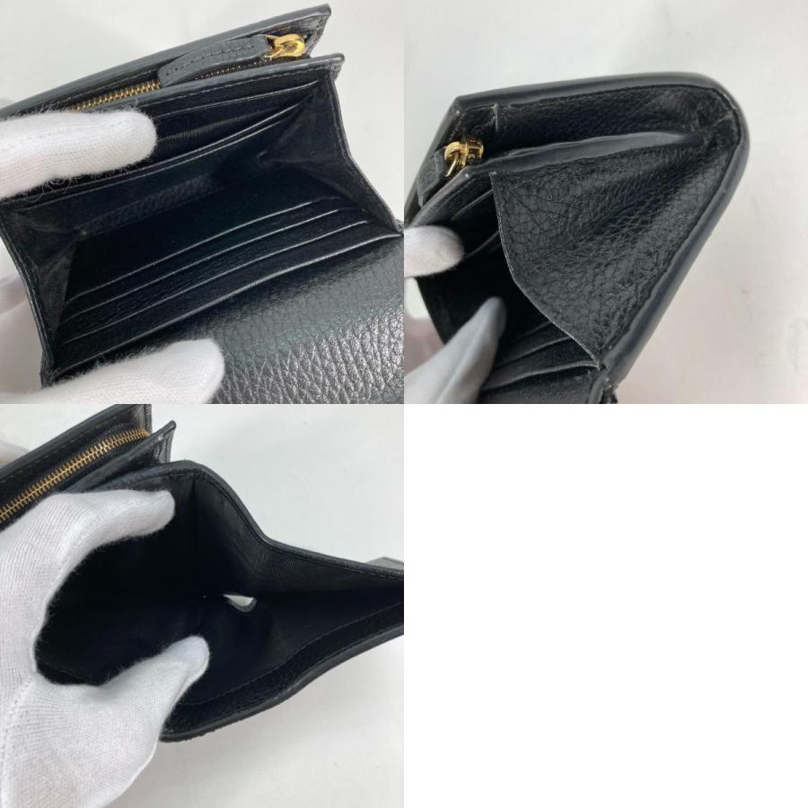 GUCCI グッチ 598587 GGマーモント コンパクトウォレット GGスプリーム 2つ折り財布 ベージュ レディース【中古】 | GUCCI | 09