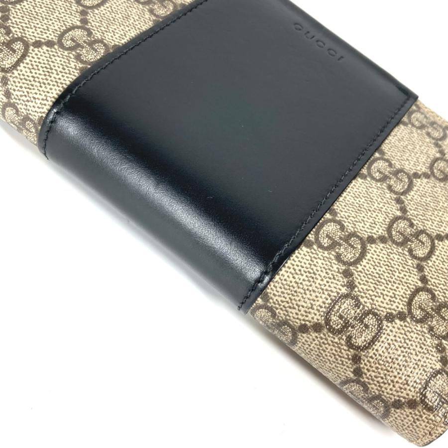 GUCCI グッチ 451249 ロングウォレット ラウンドファスナー GGスプリーム 長財布 ベージュ レディース【中古】 | GUCCI | 03