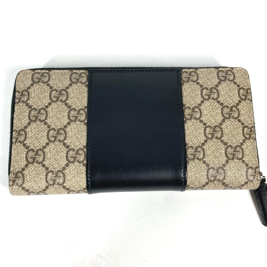 GUCCI グッチ 451249 ロングウォレット ラウンドファスナー GGスプリーム 長財布 ベージュ レディース【中古】 | GUCCI | 07