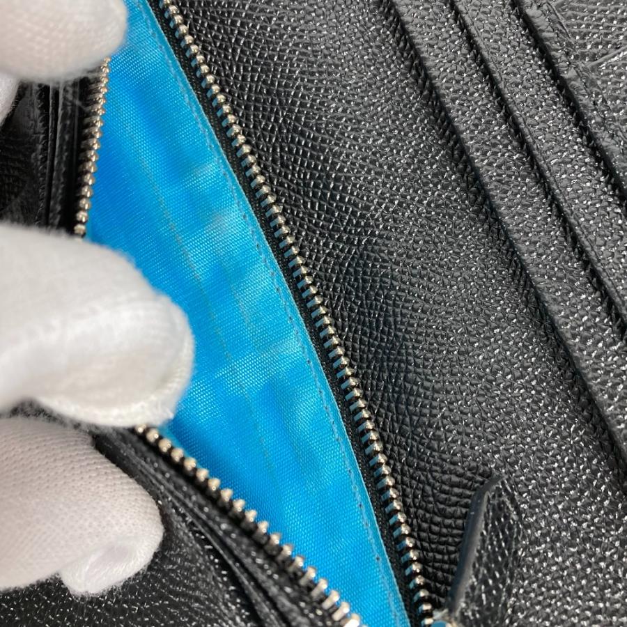 BVLGARI ブルガリ ブリガリマン 2つ折り ロングウォレット 長財布 ブラック レディース【中古】 | BVLGARI | 04