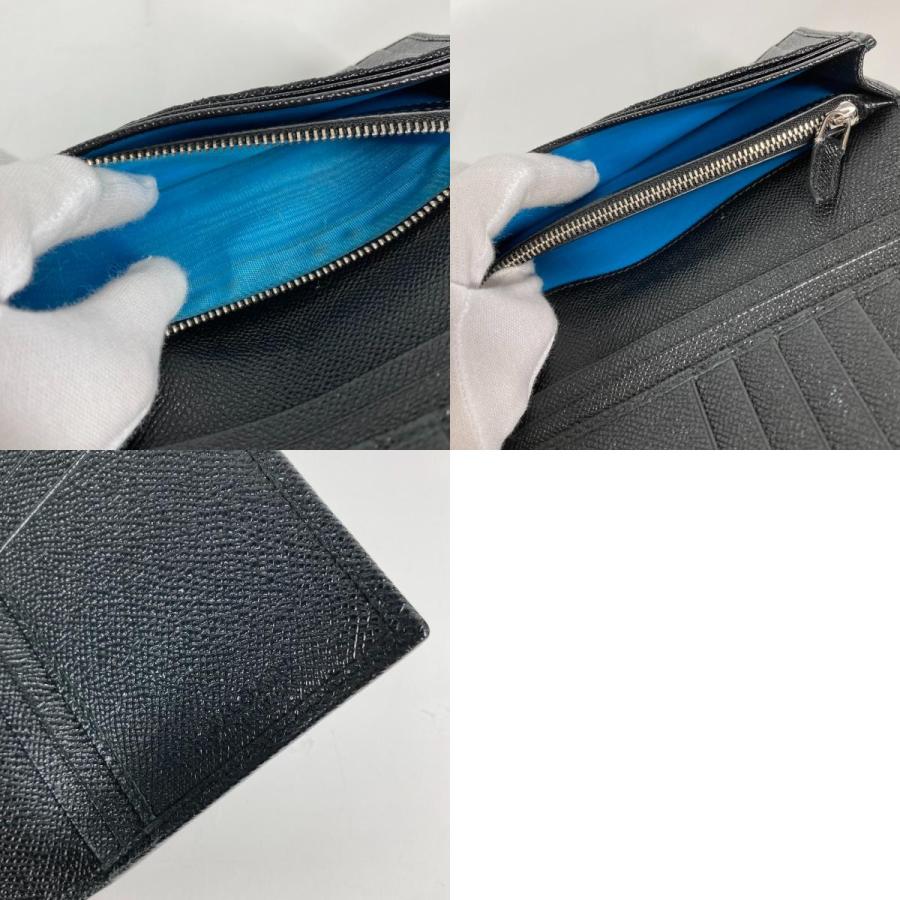 BVLGARI ブルガリ ブリガリマン 2つ折り ロングウォレット 長財布 ブラック レディース【中古】 | BVLGARI | 09