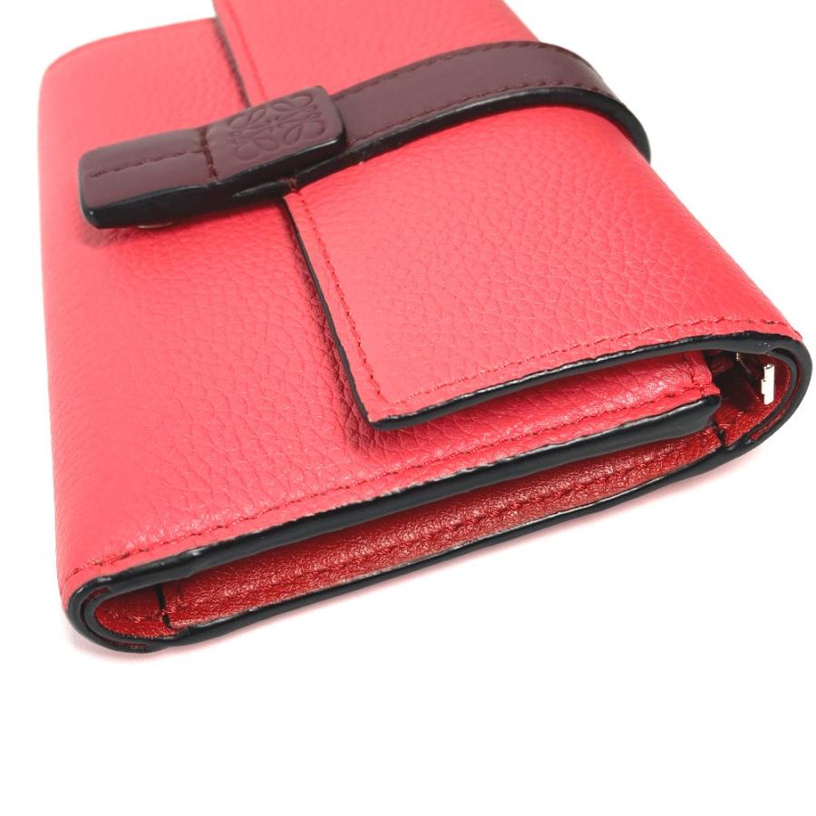 LOEWE 美品 ロエベ アナグラム スモール バーティカルウォレット