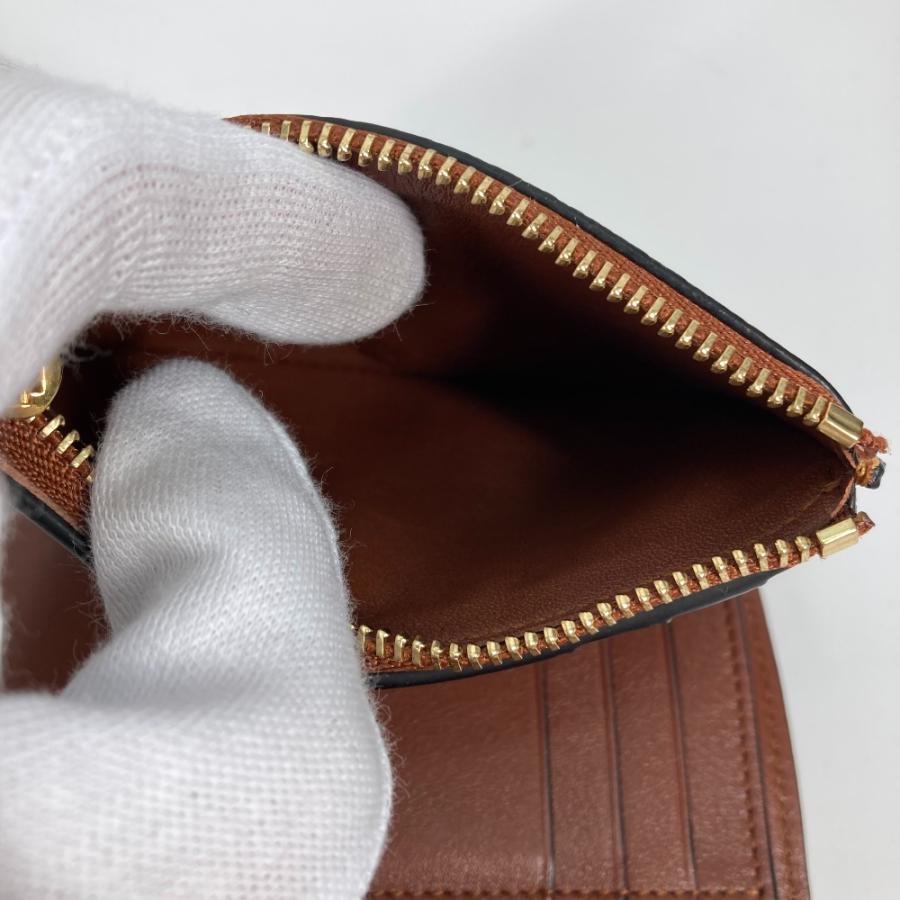 新品同様 LOEWE ロエベ アナグラム スモール バーティカルウォレット コンパクトウォレット 3つ折り財布 イエロー レディース【中古】 | LOEWE | 07