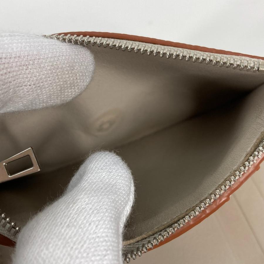 LOEWE ロエベ C821S33X07 バーティカル ウォレット スモール コンパクト アナグラム 3つ折り財布 ライトゴースト ベージュ 【中古】 | LOEWE | 05