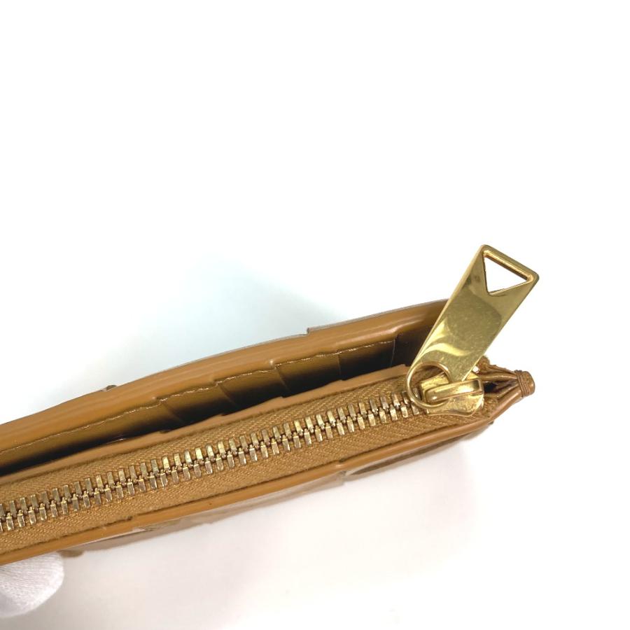 美品 BOTTEGA VENETA ボッテガヴェネタ 667130 ミディアム カセット 二つ折りファスナーウォレット イントレチャート 2つ折り財布 |  | 06