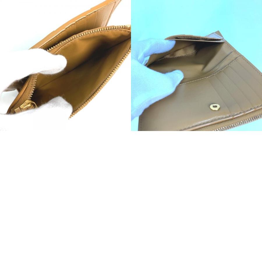 美品 BOTTEGA VENETA ボッテガヴェネタ 667130 ミディアム カセット 二つ折りファスナーウォレット イントレチャート 2つ折り財布 |  | 09