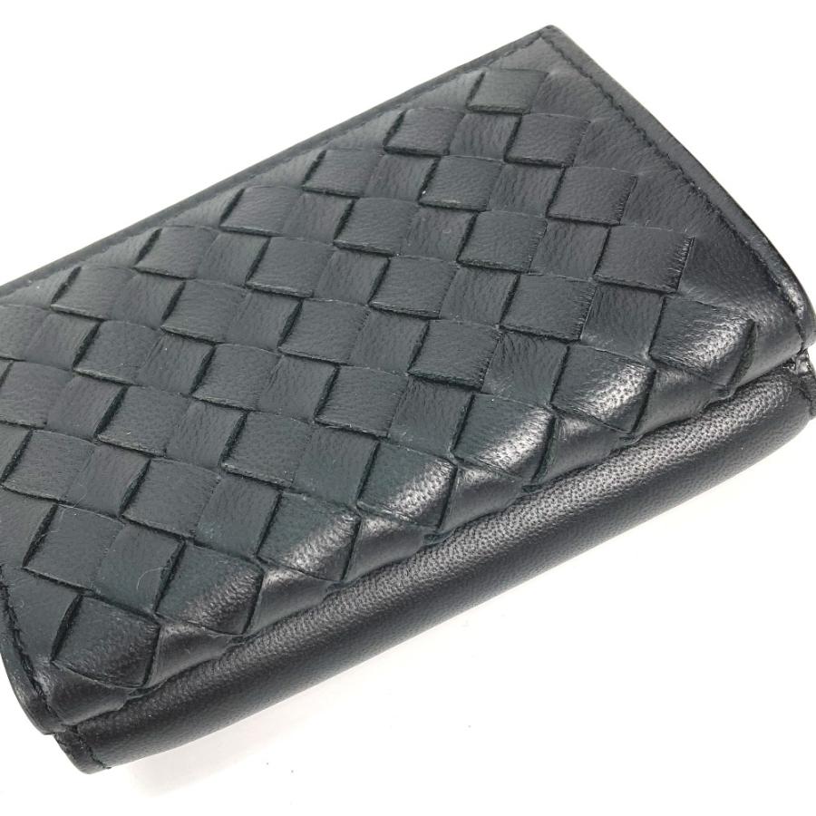 美品 BOTTEGA VENETA ボッテガヴェネタ 515385 イントレチャート コンパクトウォレット 3つ折り財布 ブラック メンズ【中古】 |  | 05