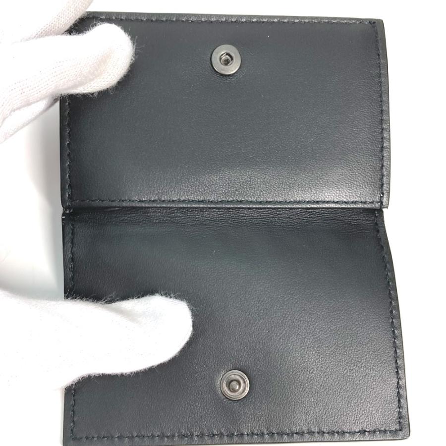 美品 BOTTEGA VENETA ボッテガヴェネタ 515385 イントレチャート コンパクトウォレット 3つ折り財布 ブラック メンズ【中古】 |  | 06
