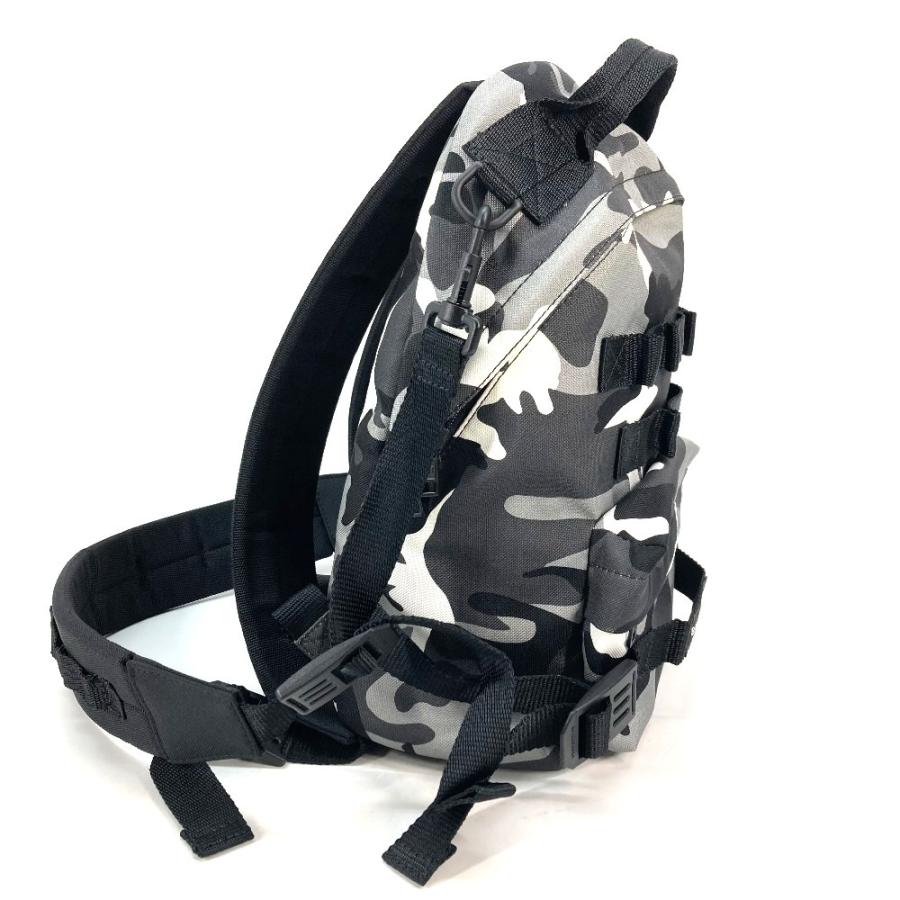 BALENCIAGA バレンシアガ 6440312 アーミー バックパック ショルダーバッグ カモフラ 迷彩 リュックサック グレー メンズ【中古】 | BALENCIAGA | 03
