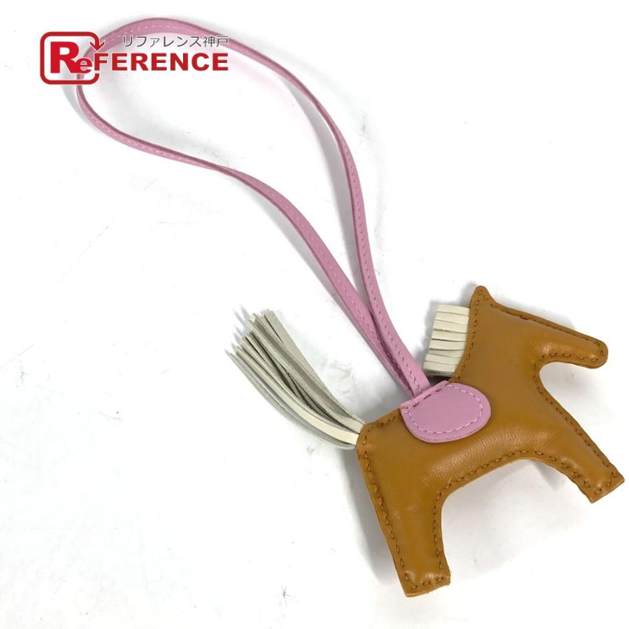 未使用 HERMES エルメス ロデオPM バッグチャーム バッグアクセサリー チャーム セサミ/モーヴシルヴェスト/クレ ベージュ【中古】 | HERMES