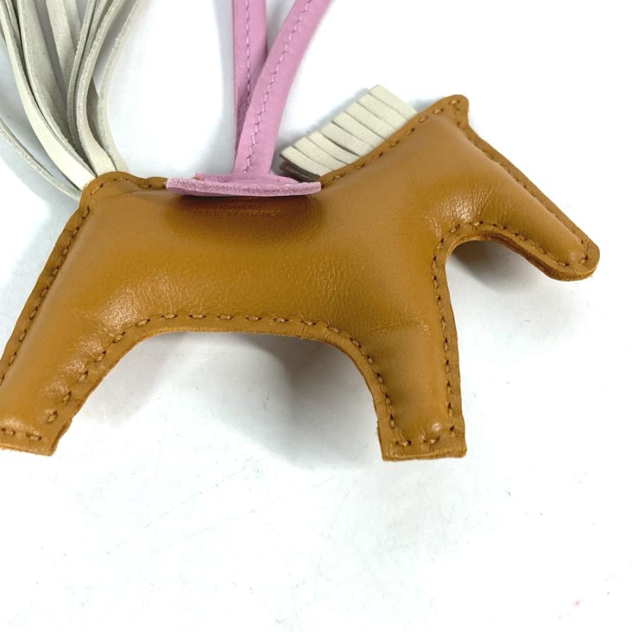 未使用 HERMES エルメス ロデオPM バッグチャーム バッグアクセサリー チャーム セサミ/モーヴシルヴェスト/クレ ベージュ【中古】 | HERMES | 06