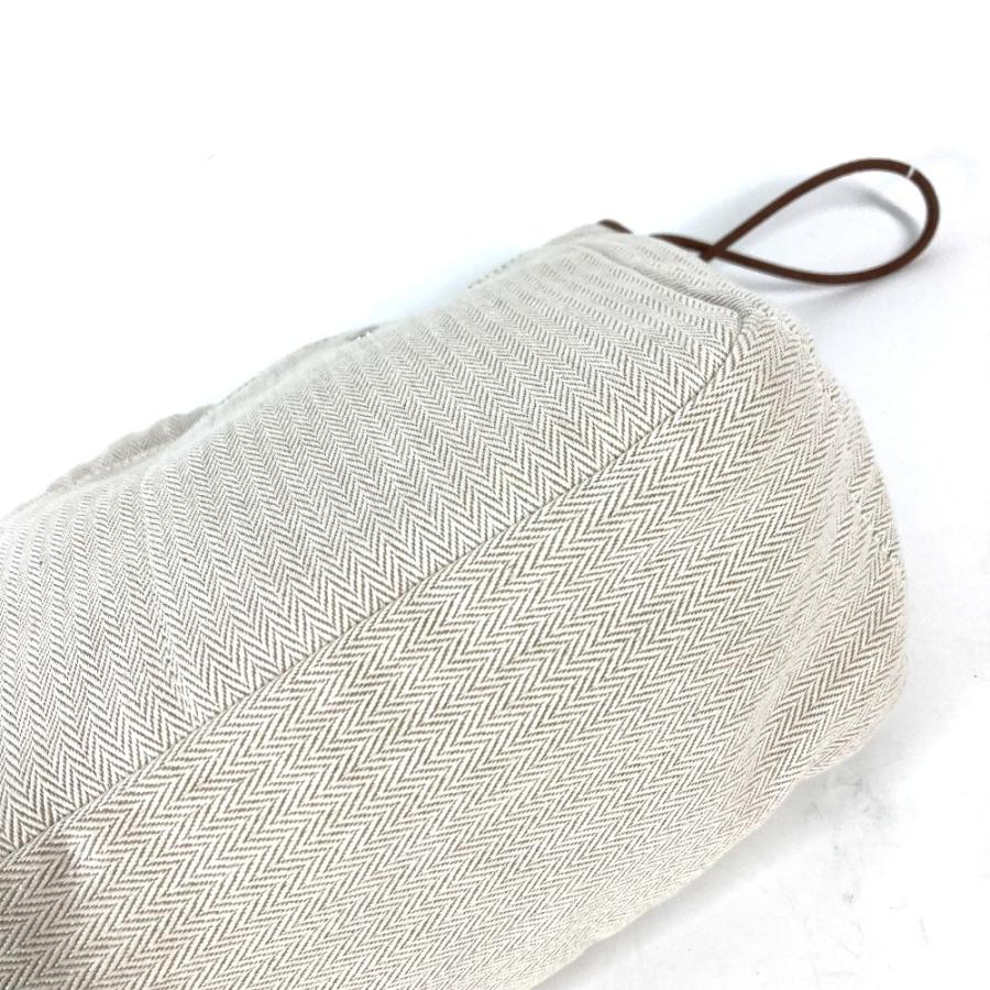 HERMES エルメス フールビ 25 バッグインバッグ ポーチ ベージュ レディース【中古】 | HERMES | 05