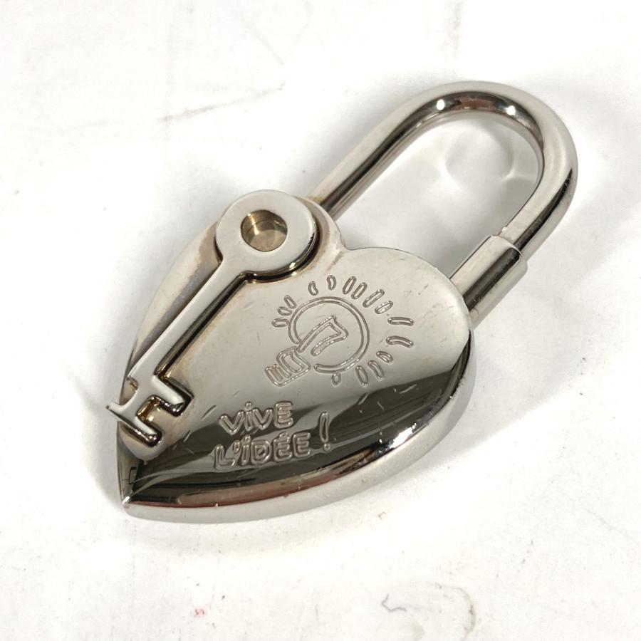 HERMES エルメス カデナ 南京錠 チャーム 2004 ロックハート アクセサリー ペンダントトップ シルバー レディース【中古】 | HERMES | 02
