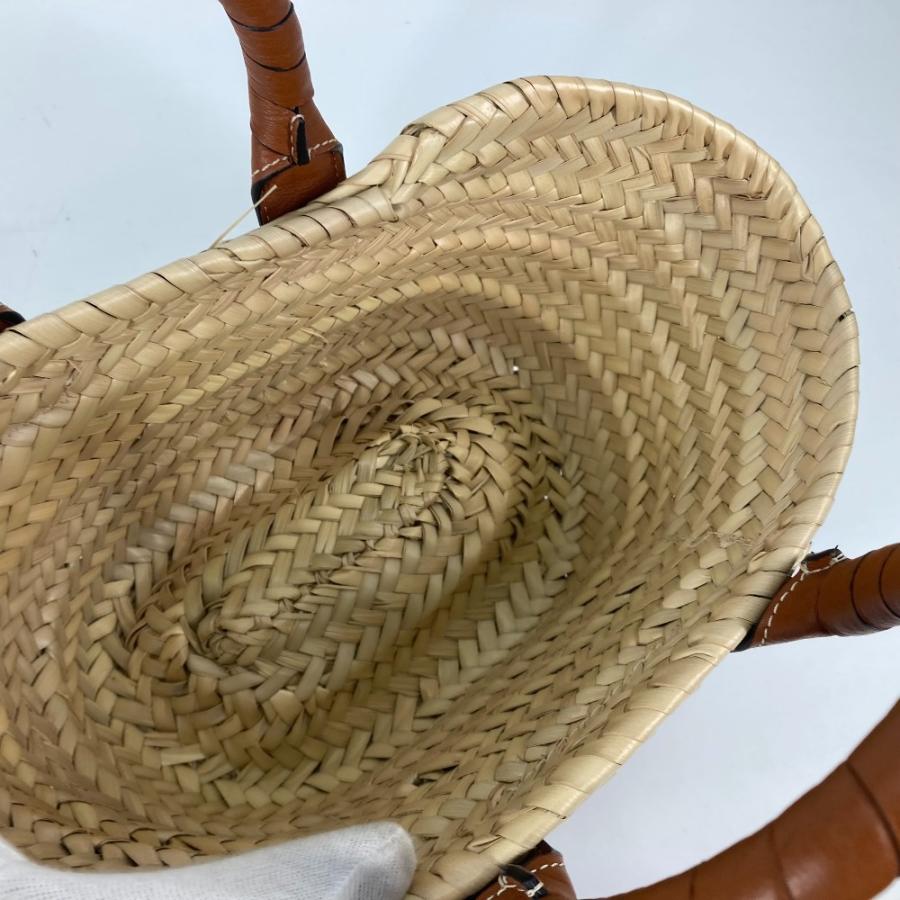 美品 Chloe クロエ マーシー MARCIE カゴバッグ ハンドバッグ カバン トートバッグ ベージュ レディース【中古】 | Chloe | 08