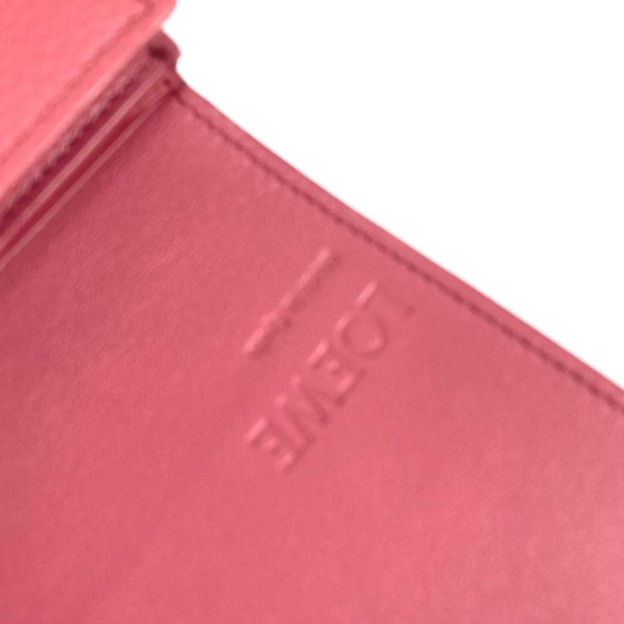 未使用 LOEWE ロエベ ロゴ アナグラム コンパクトウォレット 2つ折り財布 ピンク系 レディース【中古】 | LOEWE | 07