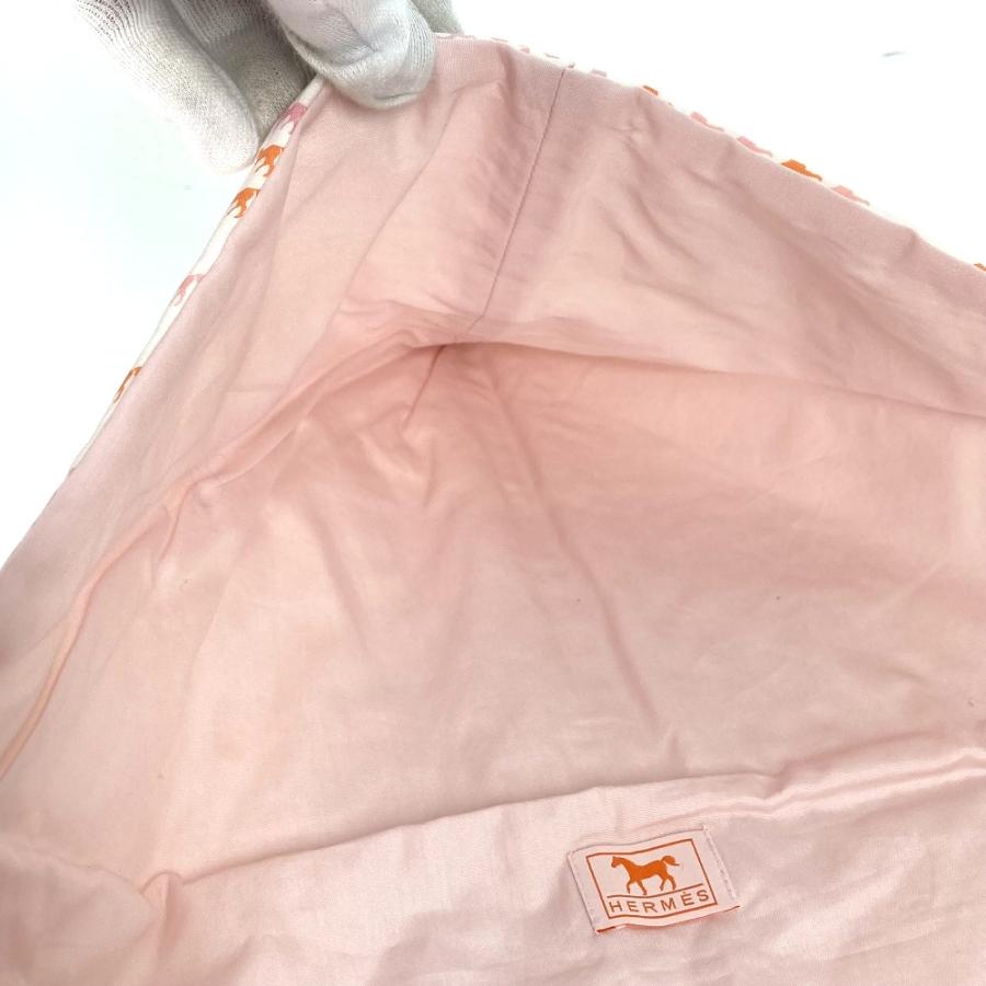 未使用 HERMES エルメス ベビーシュラフ 布団 おくるみ スリーピングバッグ アダダ 馬 ベビー BABY 赤ちゃん 雑貨 ピンク キッズ【中古】 | HERMES | 06