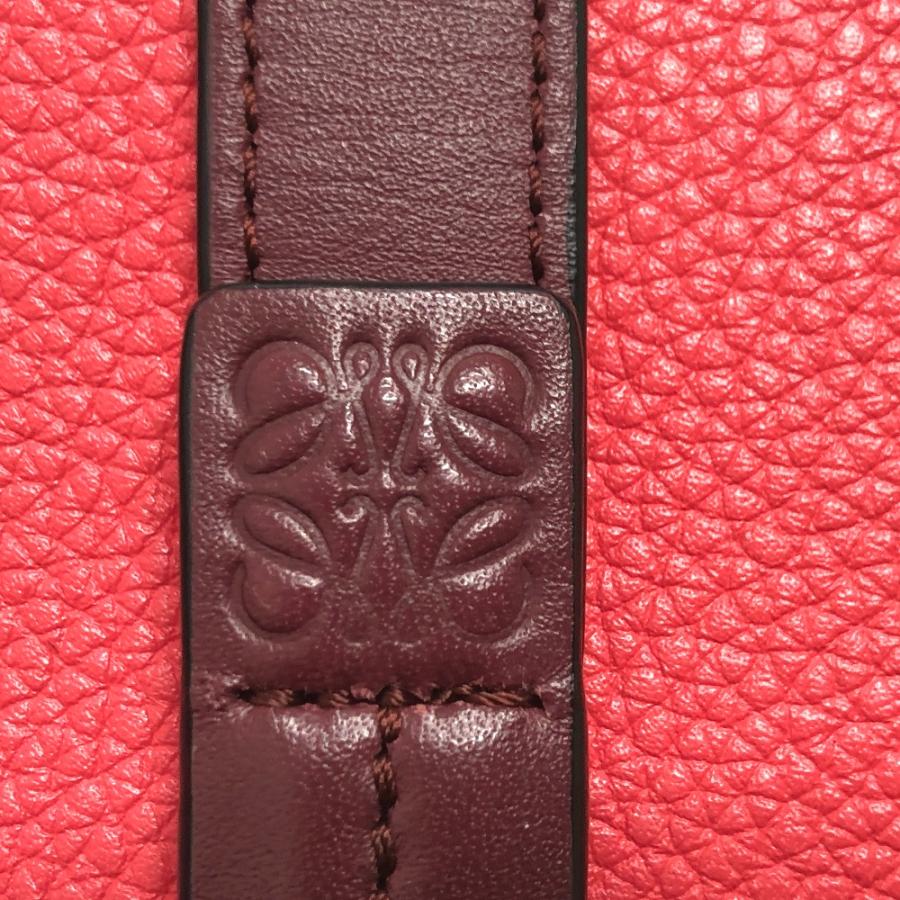 LOEWE ロエベ ミディアム バーティカル ウォレット アナグラム ロゴ 財布 2つ折り財布 ピンク系 レディース【中古】 | LOEWE | 05
