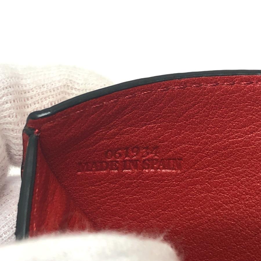 LOEWE ロエベ ミディアム バーティカル ウォレット アナグラム ロゴ 財布 2つ折り財布 ピンク系 レディース【中古】 | LOEWE | 08