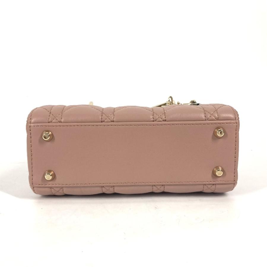 Lady Dior チェーンウォレット　カナージュ バッグ 新品同様Dior ディオール Lady Dior バッグ ミニ カナージュ チェーン