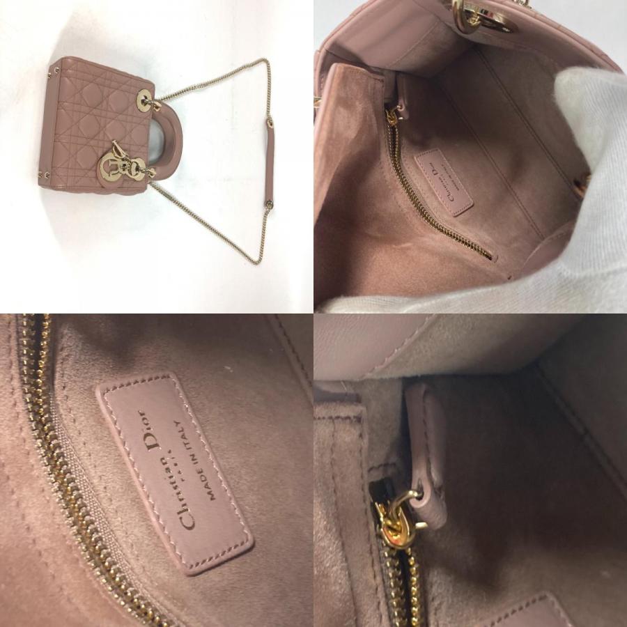 新品同様Dior ディオール Lady Dior バッグ ミニ カナージュ