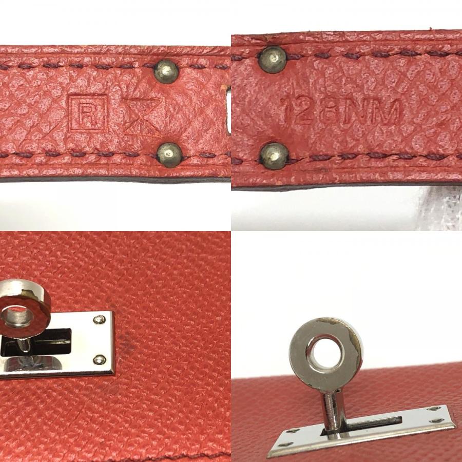 美品 HERMES エルメス ケリーウォレット フラッグ ロングウォレット 長財布 ピンク レディース【中古】の画像