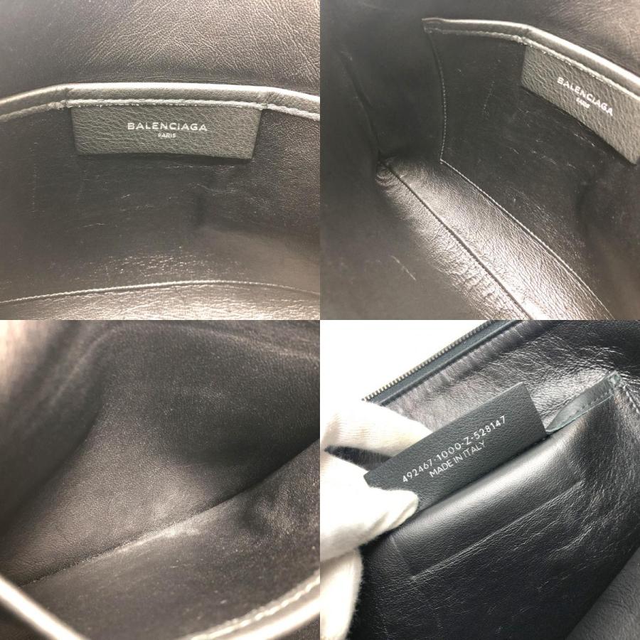 BALENCIAGA バレンシアガ 492467 ショッピング セカンドバッグ バッグ クラッチバッグ カバン ハンドバッグ ロゴ クラッチバッグ 【中古】 | BALENCIAGA | 09