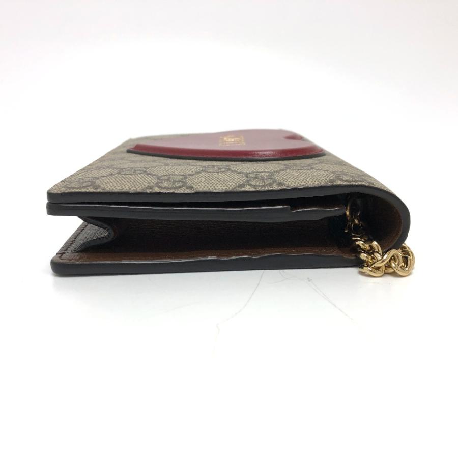 GUCCI（グッチ） 648948 ハート GG チェーンウォレット ショルダー 