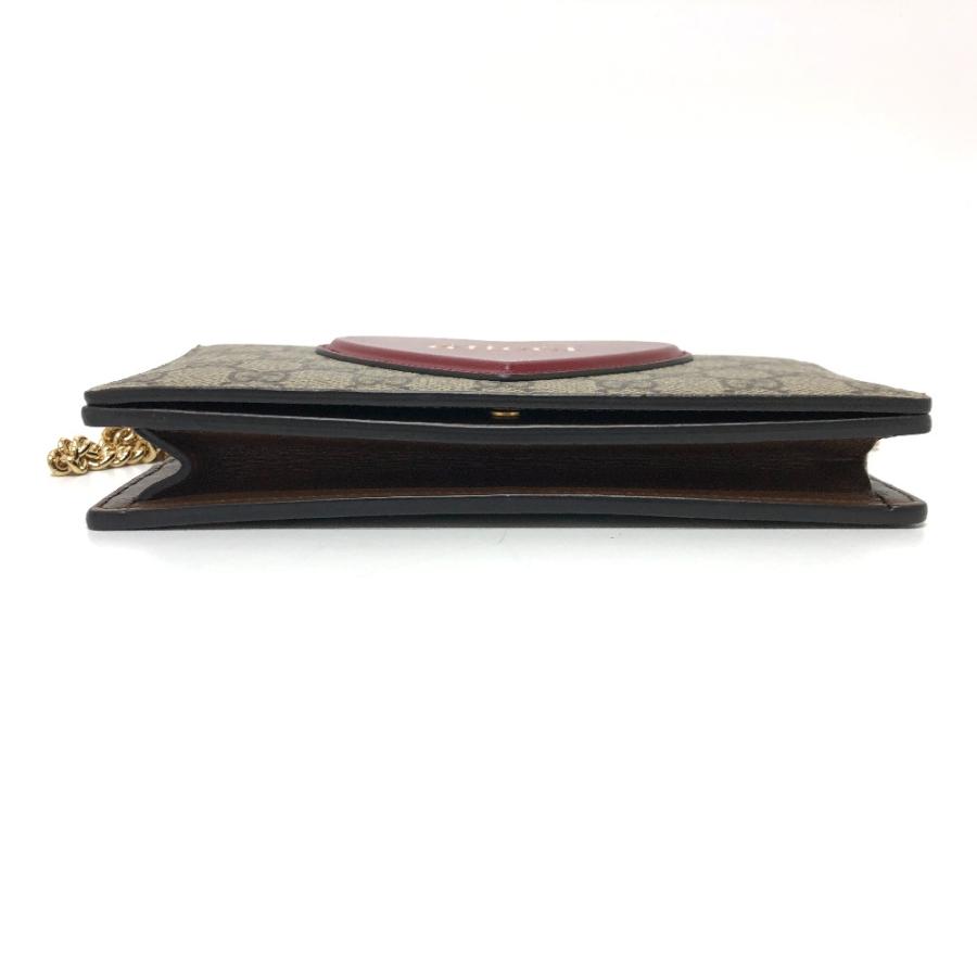 GUCCI（グッチ） 648948 ハート GG チェーンウォレット ショルダー 