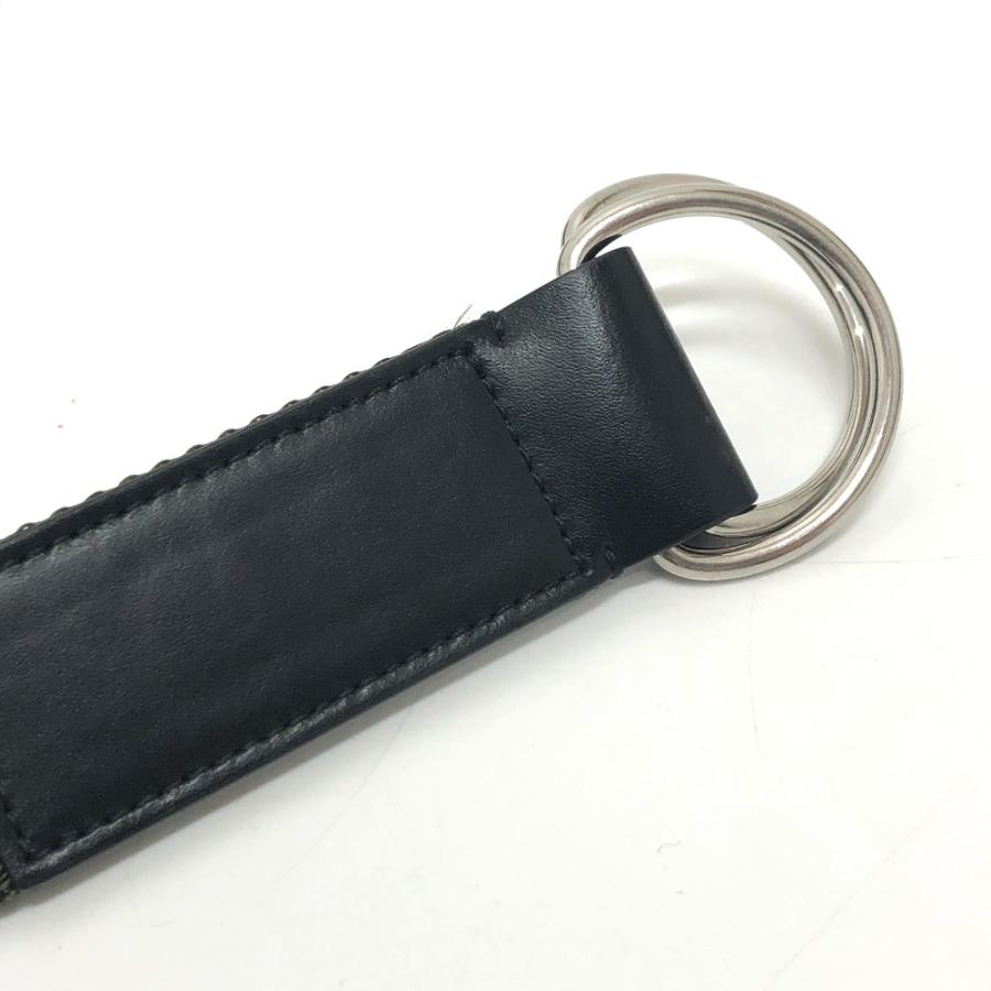 未使用 CELINE セリーヌ ロゴ ベルト カーキ×ホワイト レディース【中古】 | CELINE | 05