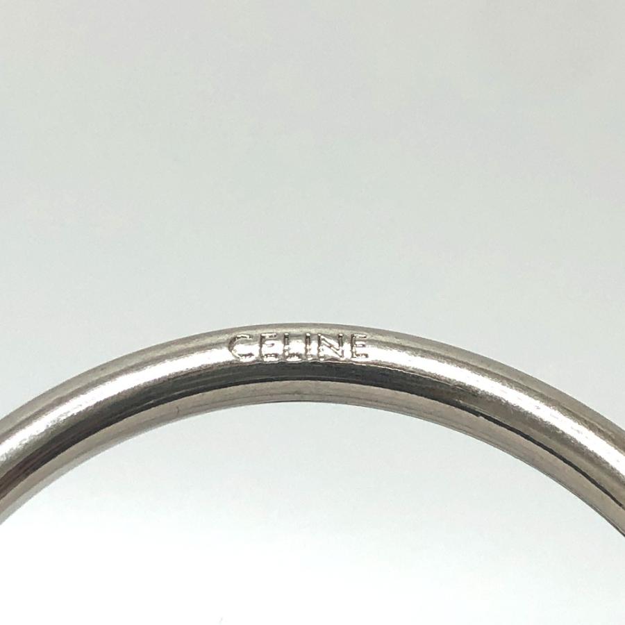 未使用 CELINE セリーヌ ロゴ ベルト カーキ×ホワイト レディース【中古】 | CELINE | 07