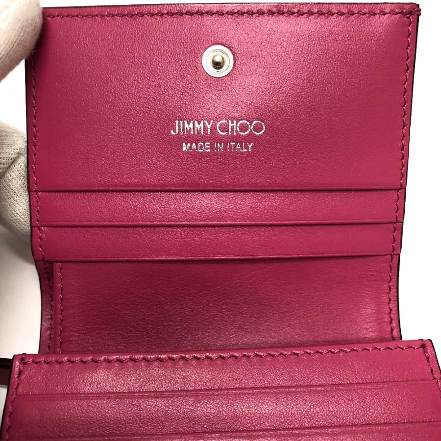 新品同様 JIMMY CHOO ジミーチュウ 112274 HANNE ハンネ JCロゴ 2