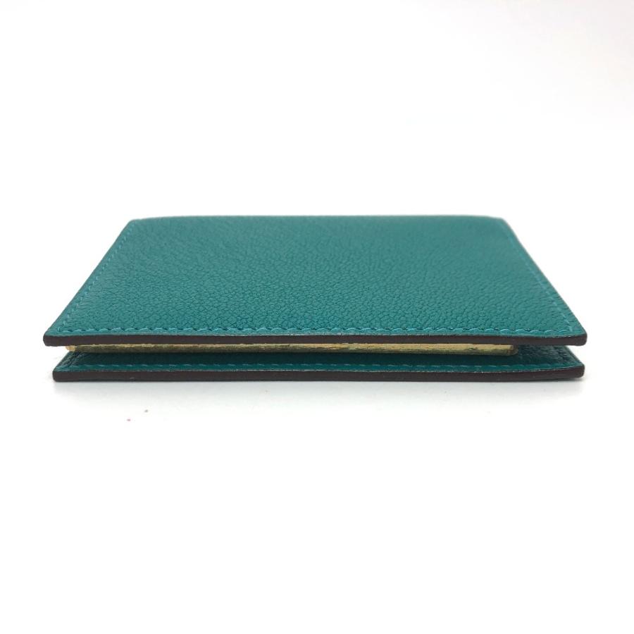 HERMES 新品同様 エルメス Couverture PM メモ帳 手帳カバー ブルー  