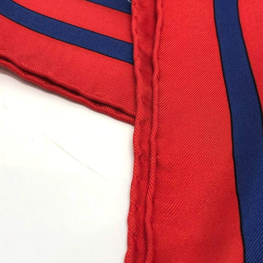 HERMES エルメス カレ90 Raconte moi le cheval お馬の話をして スカーフ ブルー レディース【中古】 | HERMES | 03