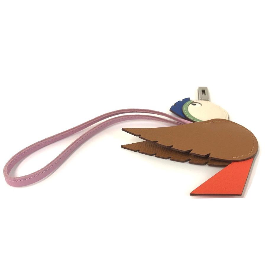 HERMES 未使用 エルメス バーディチャーム キーホルダー 鳥