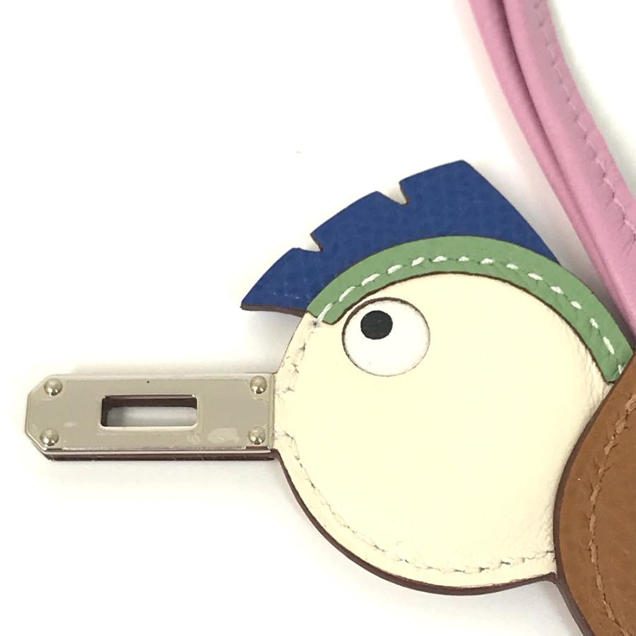 HERMES 未使用 エルメス バーディチャーム キーホルダー 鳥
