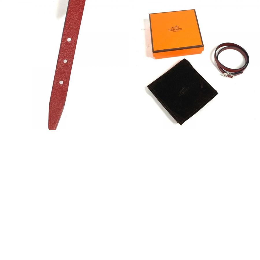 美品 HERMES エルメス ブレスレット パドック ダブルツアー  2重ブレスレット 小物 レディース ブレスレット ブラウン レディース【中古】 | HERMES | 09
