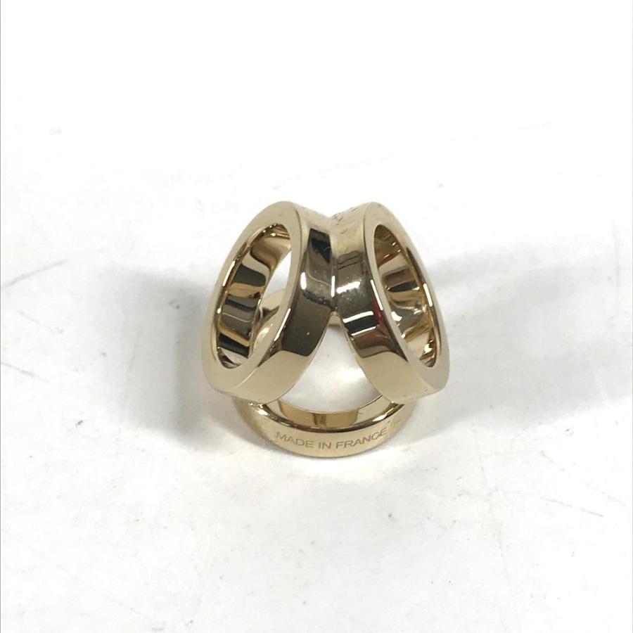 未使用 HERMES エルメス ミニトリオ ツイリーリング スカーフリング アクセサリー 小物 ゴールド レディース【中古】 | HERMES | 05