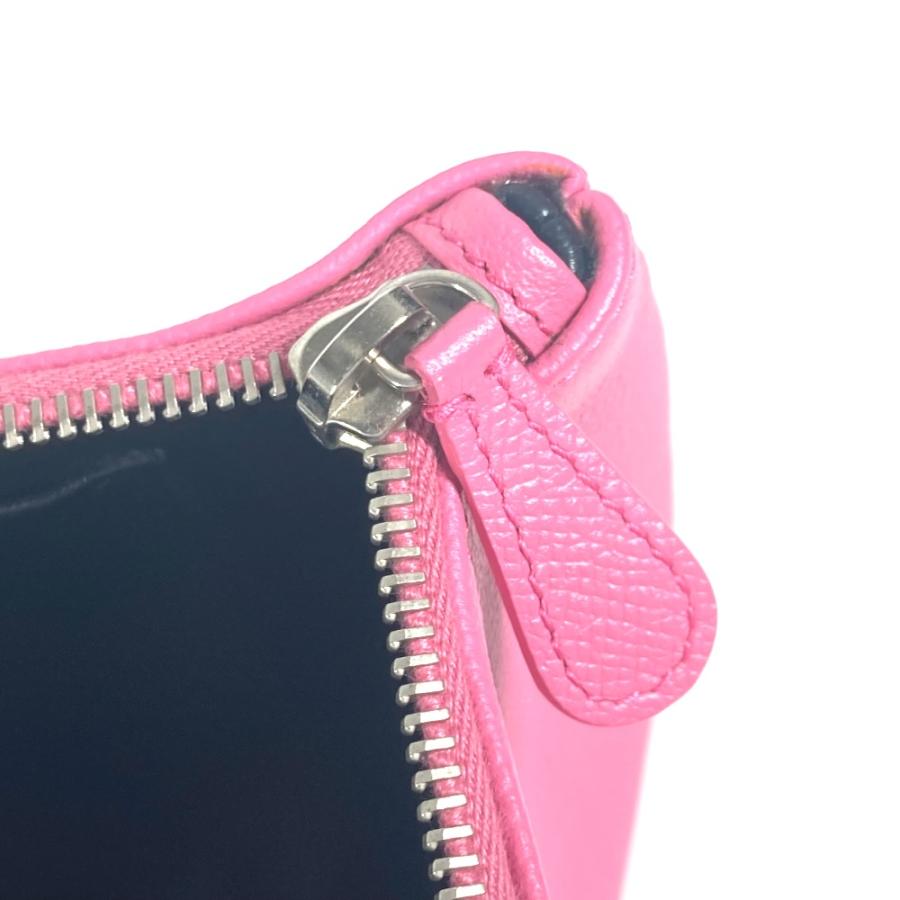 美品 BALENCIAGA バレンシアガ 545773 VILLE ヴィル ポーチ カバン ロゴ クラッチバッグ ピンク レディース【中古】 | BALENCIAGA | 07