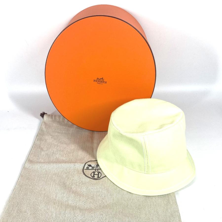 HERMES（エルメス） 新品同様 セリエ ロゴ バケットハット 帽子 ハット