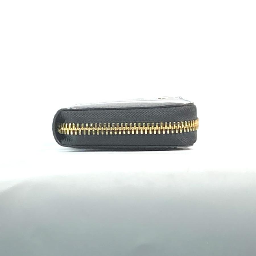 未使用 COACH コーチ F52340 アコーディオン ゼブラ ラウンドファスナー ロングウォレット 長財布 ブラック×ホワイト レディース【中古】 | COACH | 01