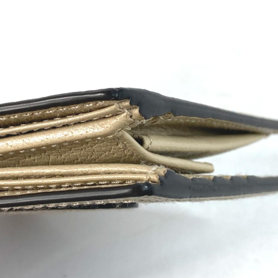 新品同様 GUCCI グッチ 625574 オフザグリッド Off The Grid コンパクトウォレット ロゴ 2つ折り財布 ブラック×ベージュ メンズ【中古】 | GUCCI | 05