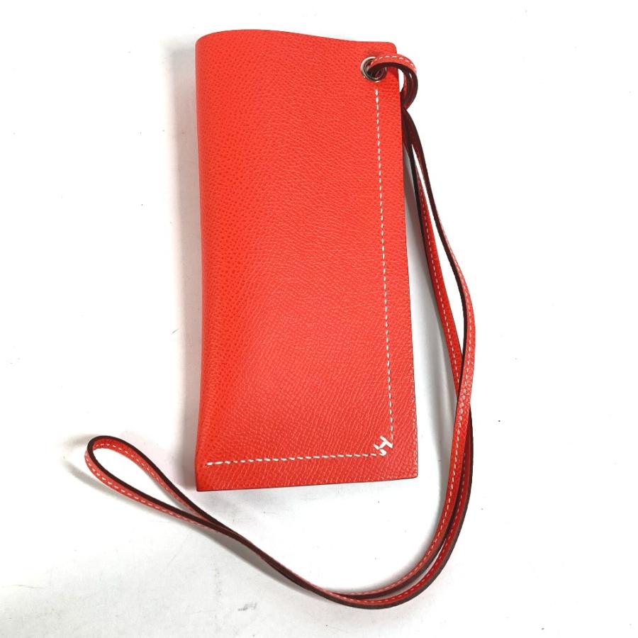 HERMES 未使用 エルメス Hセリエ 小物入れ ストラップ メガネ
