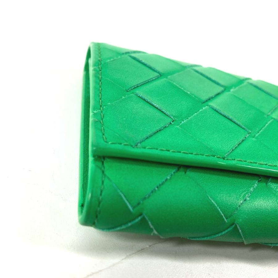 美品 BOTTEGA VENETA ボッテガヴェネタ イントレチャート 6連 鍵 キーケース グリーン メンズ【中古】 |  | 03