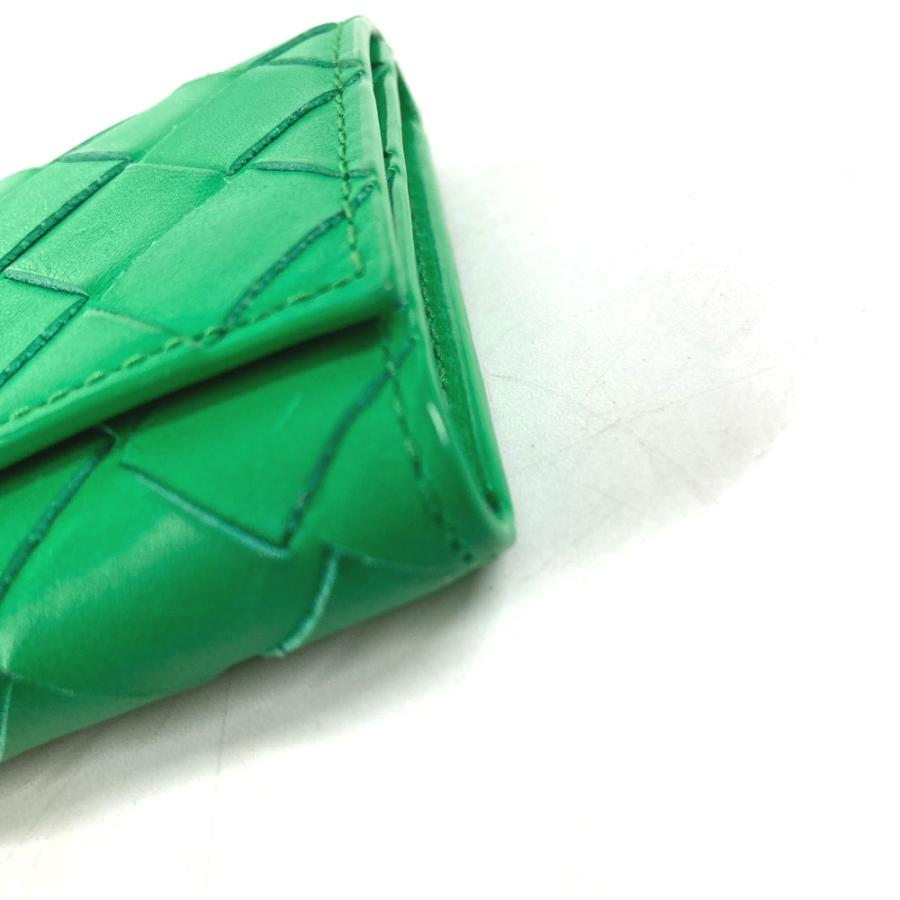 美品 BOTTEGA VENETA ボッテガヴェネタ イントレチャート 6連 鍵 キーケース グリーン メンズ【中古】 |  | 04