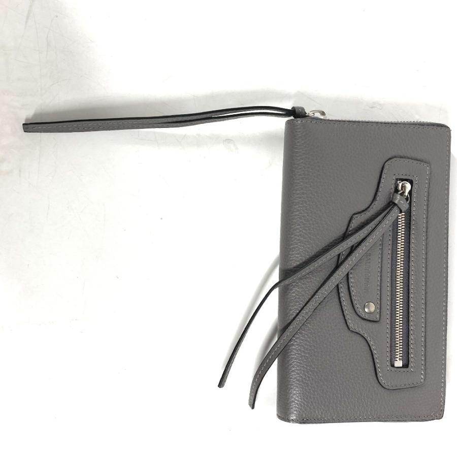 美品 BALENCIAGA バレンシアガ 640115  ネオクラシック ラウンドファスナー ロングウォレット 長財布 グレー レディース【中古】 | BALENCIAGA | 04