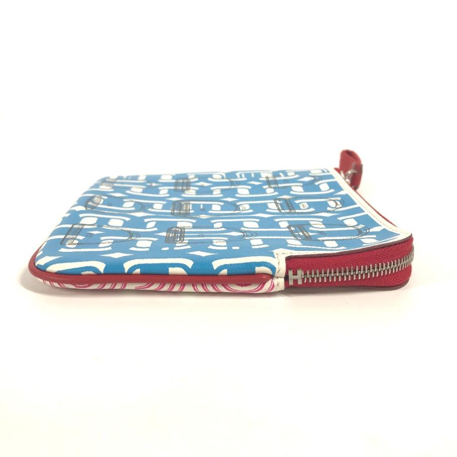 未使用 HERMES エルメス カレ ポケット スクエア ポーチ ピンク レディース【中古】 | HERMES | 02