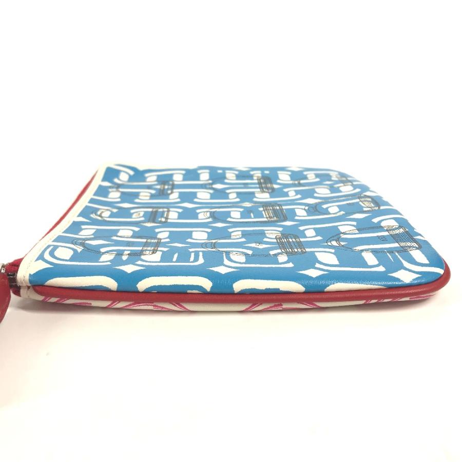 未使用 HERMES エルメス カレ ポケット スクエア ポーチ ピンク レディース【中古】 | HERMES | 03