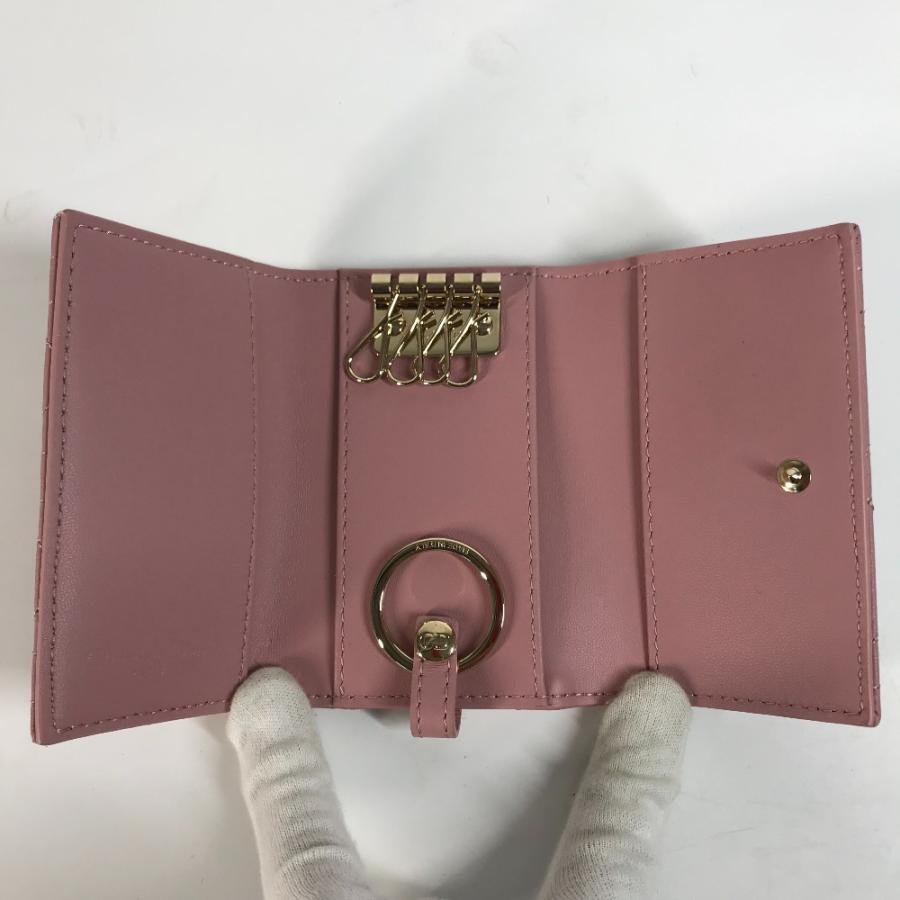 新品同様 Dior ディオール S0983ONMJ カナージュ ロゴ 6連 鍵